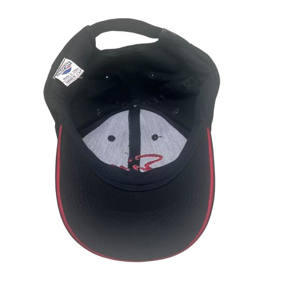 Sin Las Vegas Baseball Hat Black Red Hat Spell Out Embroidered night club - Picture 2 of 11